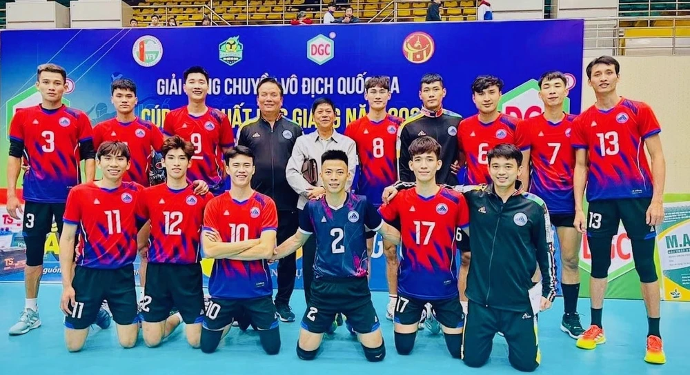 Đội bóng chuyền nam Đà Nẵng đã chơi thăng hoa tại vòng 1 giải bóng chuyền vô địch quốc gia 2023 và sẽ là chủ nhà ở vòng 2 trong tháng 11 tới đây. Ảnh: MINH MINH