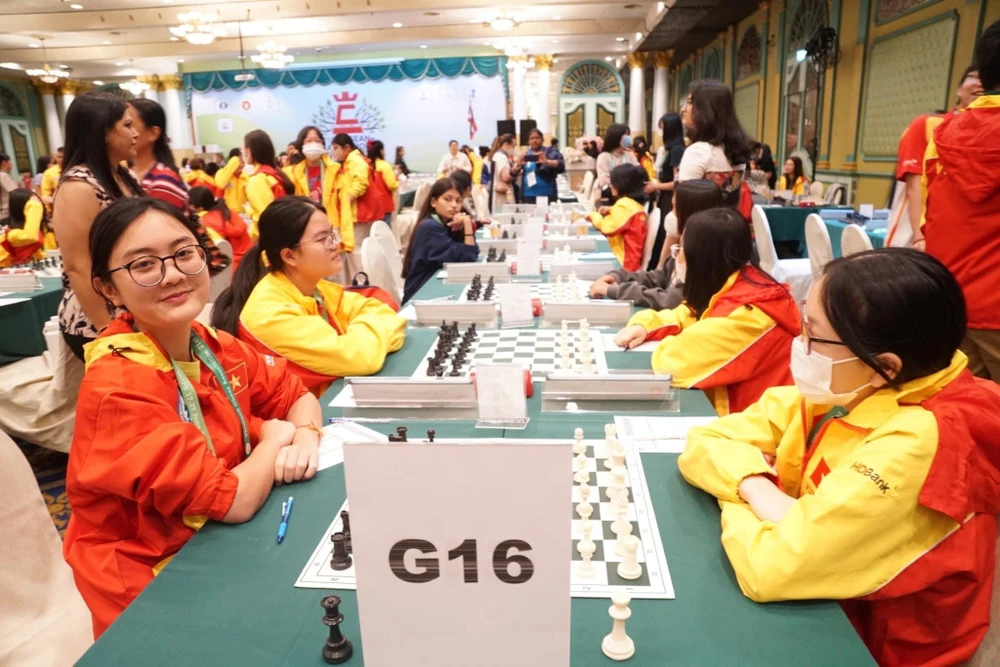 Các kỳ thủ cờ vua Việt Nam đã thi đấu thành công nội dung cờ tiêu chuẩn ở giải năm nay. Ảnh: THAILANDCHESS