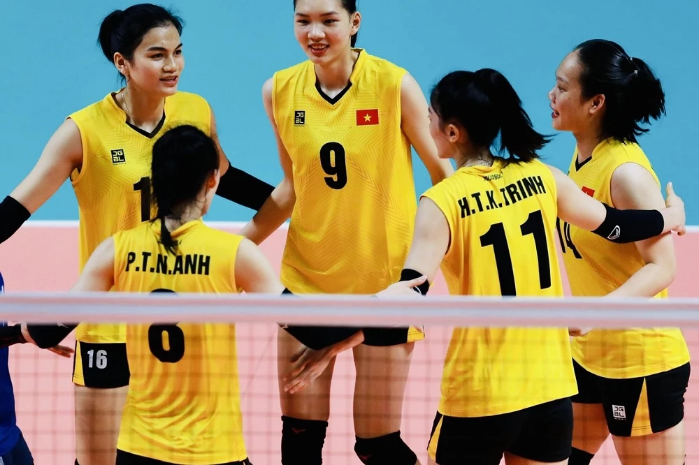 Bóng chuyền nữ Việt Nam đã lọt vào chung kết AVC Challenge Cup 2023 năm nay tại Indonesia. Ảnh: DŨNG PHƯƠNG