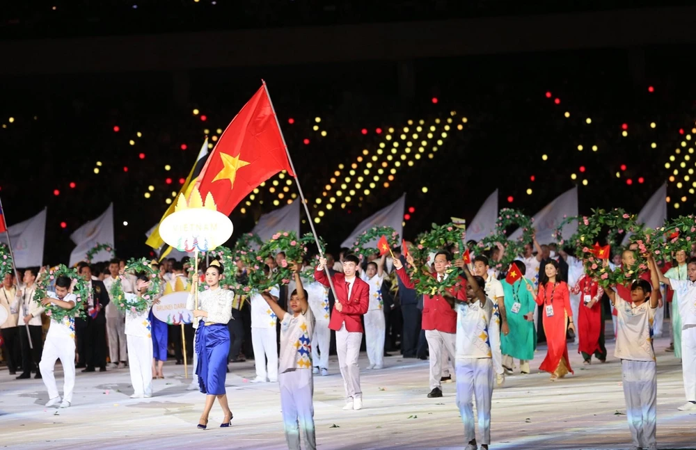 Thể thao Việt Nam đã kết thúc xong SEA Games 32 và hiện một số đội tuyển thể thao quốc gia còn đang chờ thưởng. Ảnh: D.P
