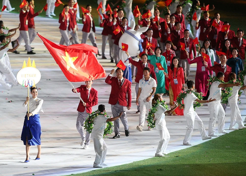 Thể thao Việt Nam dự kiến tổ chức lễ xuất quân vào ngày 16-9. Ảnh: D.P