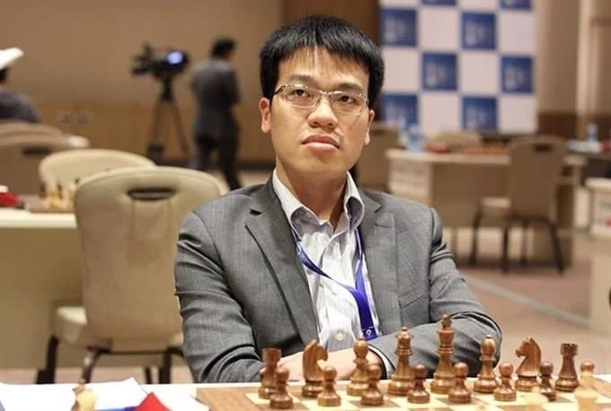 Lê Quang Liêm là đại kiện tướng có elo cao nhất ở ASIAD 19. Ảnh: FIDE