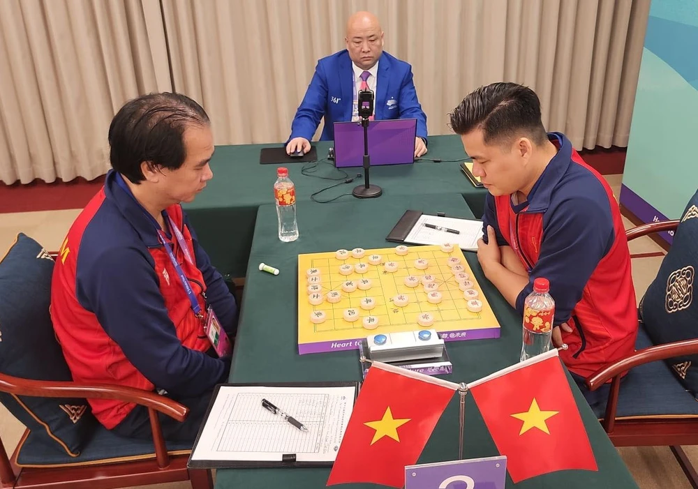 Lý Huynh và Thành Bảo đã không đăng kí thi đấu cờ tiêu chuẩn ở giải lần này. Ảnh: MINH THẮNG