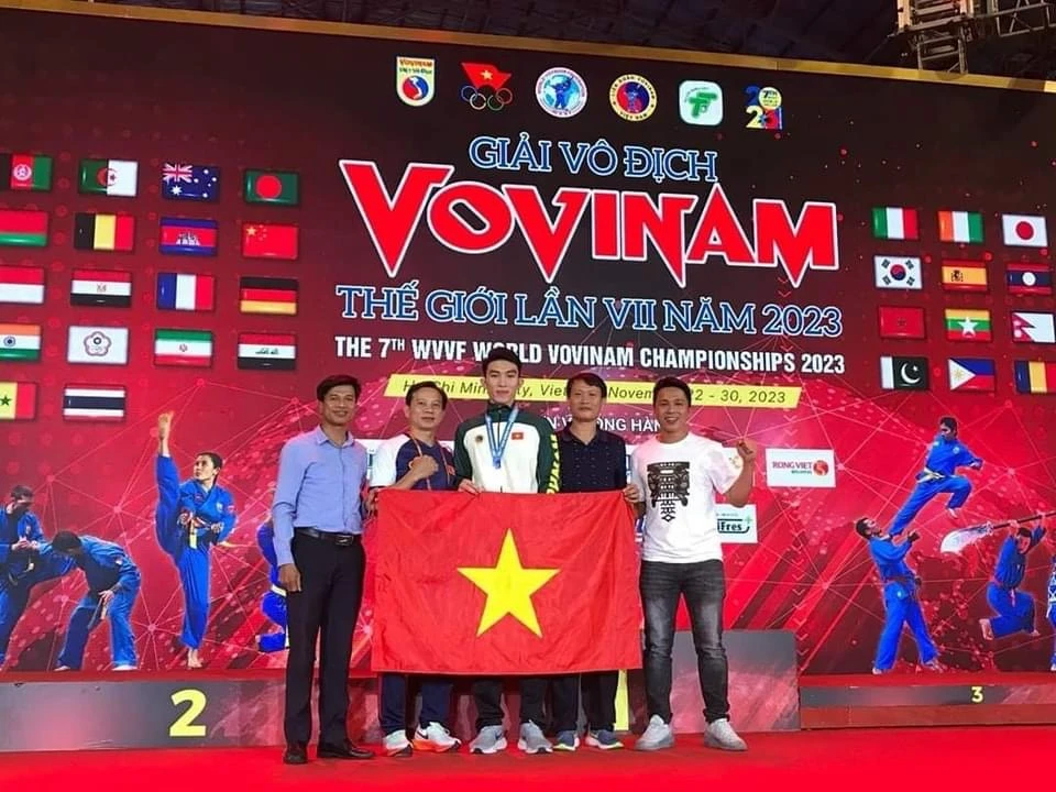 Vovinam Việt Nam vẫn đang có những kết quả tốt ở giải vô địch thế giới 2023. Ảnh: WVVF