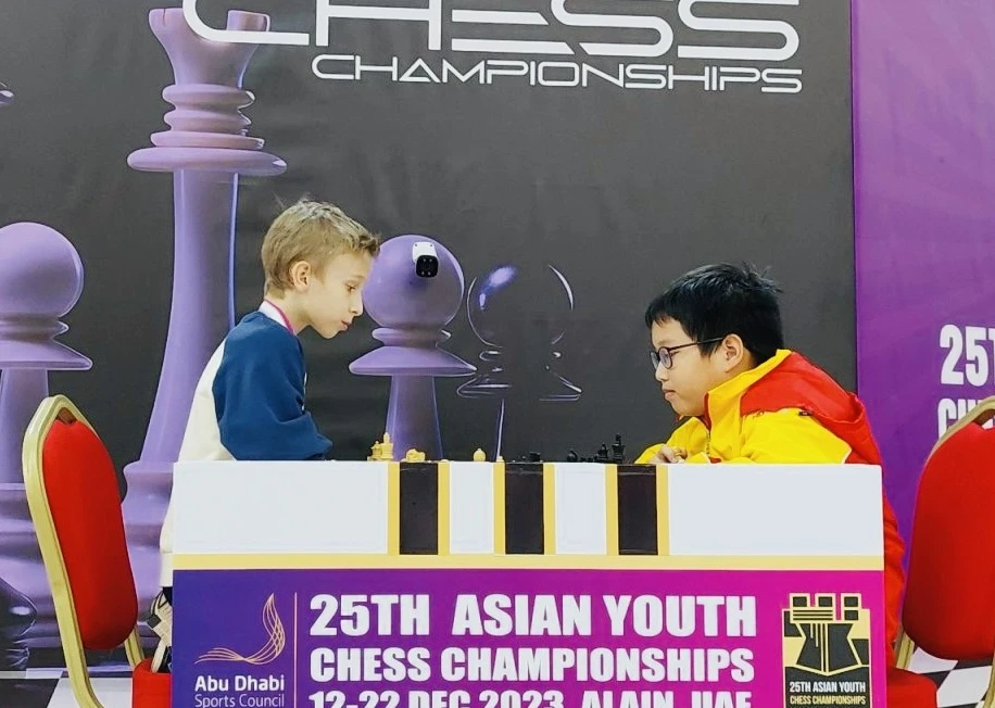 Cờ vua trẻ Việt Nam thi đấu thành công tại giải trẻ châu Á 2023 lần này. Ảnh: MINH MINH