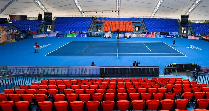 Bắc Ninh sẽ là nơi được tranh tài giải quần vợt U14 ITF châu Á 2024. Ảnh: VTF