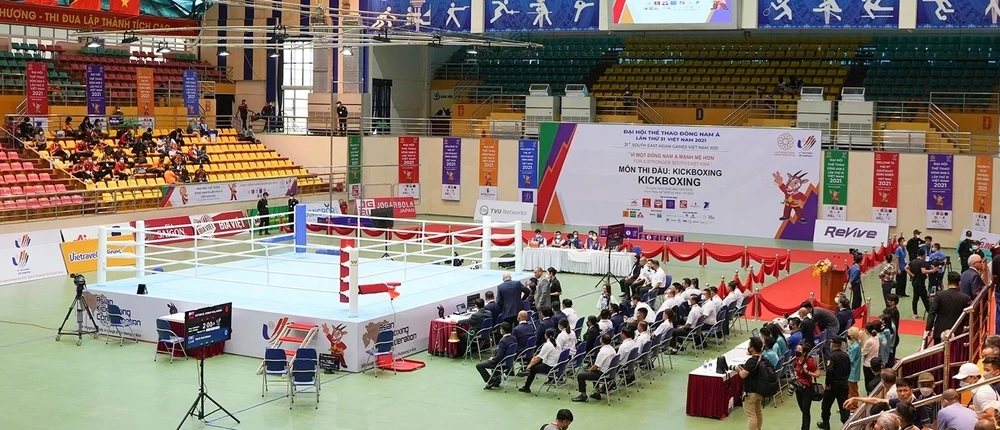 Kickboxing là môn chính thức của SEA Games và được nhiều người dân tại Việt Nam theo dõi mỗi khi giải đấu được tổ chức. Ảnh: CỤC TDTT