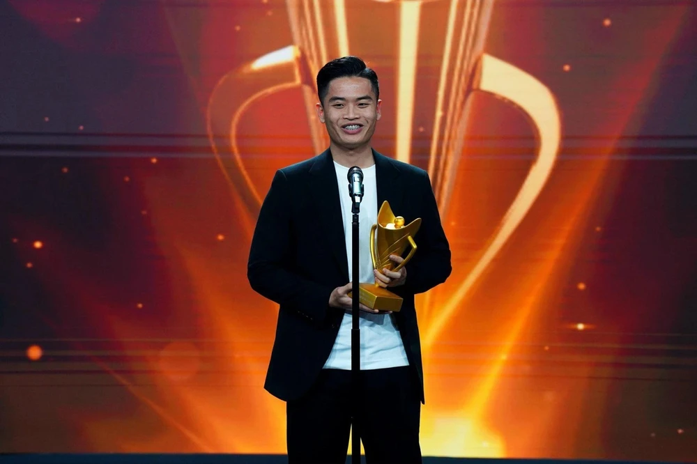 Phạm Quang Huy vừa giành giải thưởng Cúp Chiến thắng 2023 ở hạng mục nam VĐV của năm tuy nhiên đang nỗ lực tranh tấm vé Olympic 2024. Ảnh: Vietcontent