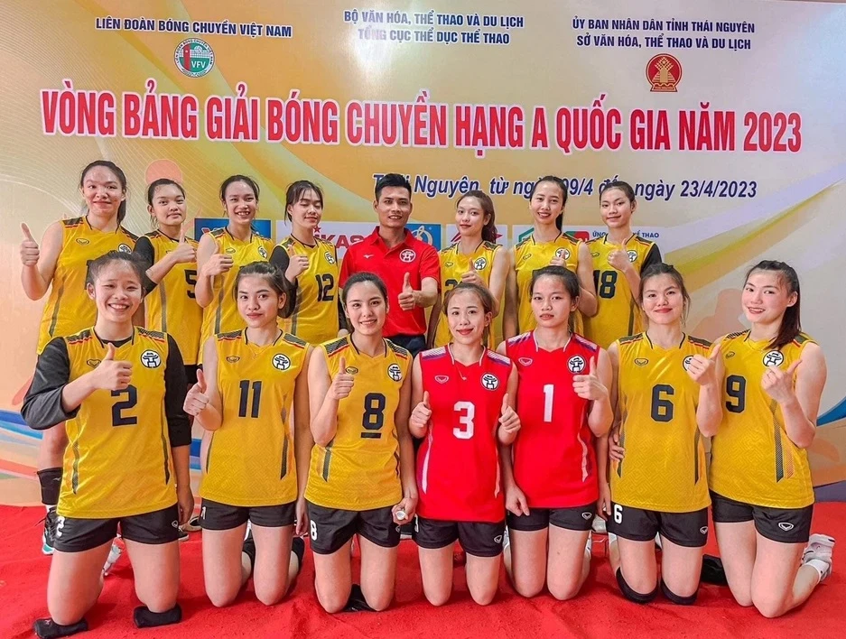 Đội bóng chuyền nữ Hà Nội là một trong những đại diện của bóng chuyền thủ đô sẽ thi đấu giải vô địch quốc gia 2024. Ảnh: MINH MINH
