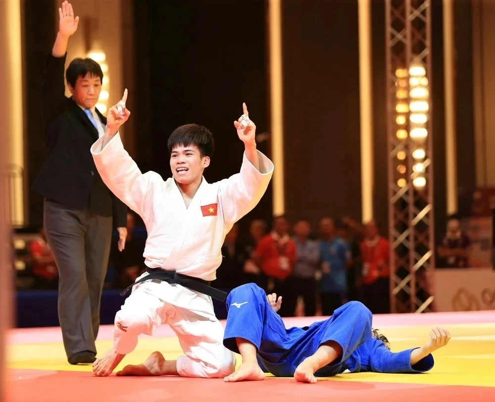 Đội tuyển judo Việt Nam tìm kiếm vé dự Olympic Paris 2024 tại Ba Lan- Ảnh 1.