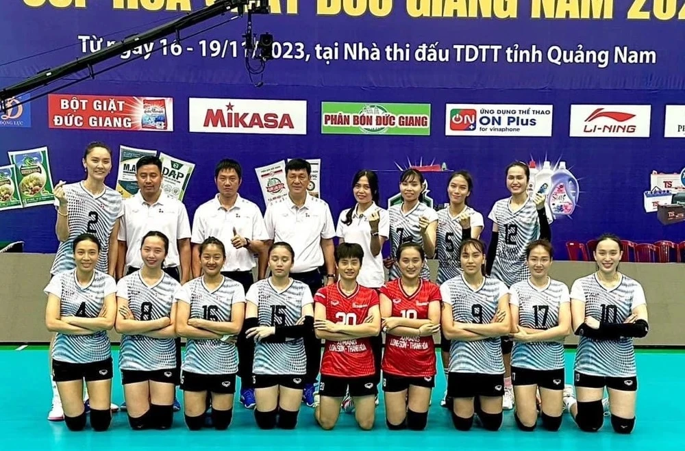 Bóng chuyền nữ Thanh Hóa tăng cường ngoại binh cho giai đoạn 1 giải vô địch quốc gia 2024. Ảnh: MINH MINH