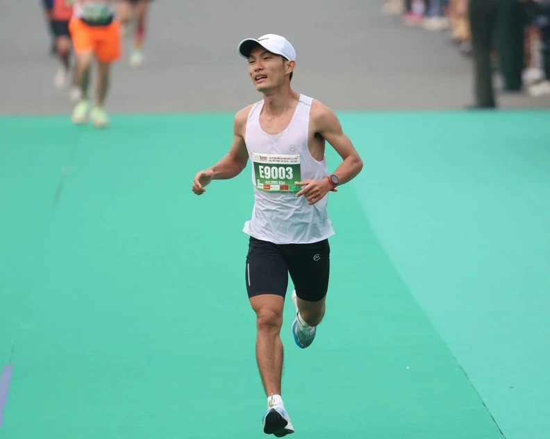 Hoàng Nguyên Thanh vẫn là ứng viên vô địch ở giải marathon vô địch quốc gia 2024. Ảnh: NHƯ Ý
