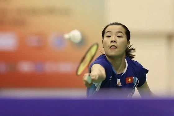 Nguyễn Thùy Linh bất ngờ gác vợt ngay vòng 1 giải cầu lông Pháp mở rộng 2024. Ảnh: DŨNG PHƯƠNG