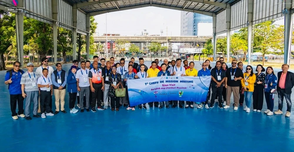 Thể thao Việt Nam từng dự Hội nghị Trưởng đoàn lần thứ nhất của AIMAG 6 trong tháng 3 năm nay. Ảnh: CỤC TDTT
