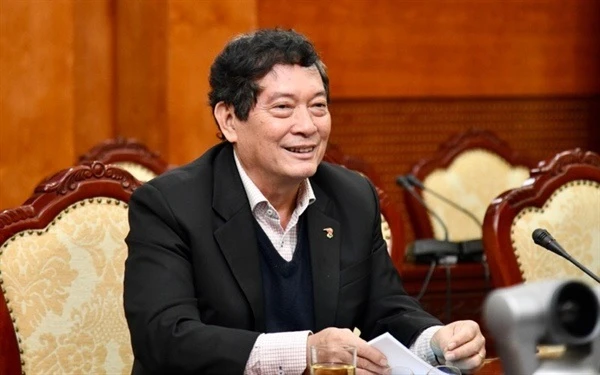 Ông Huỳnh Vĩnh Ái tiếp tục được giới thiệu ứng cử Chủ tịch Hiệp hội Paralympic Việt Nam nhiệm kỳ mới. Ảnh: CỤC TDTT