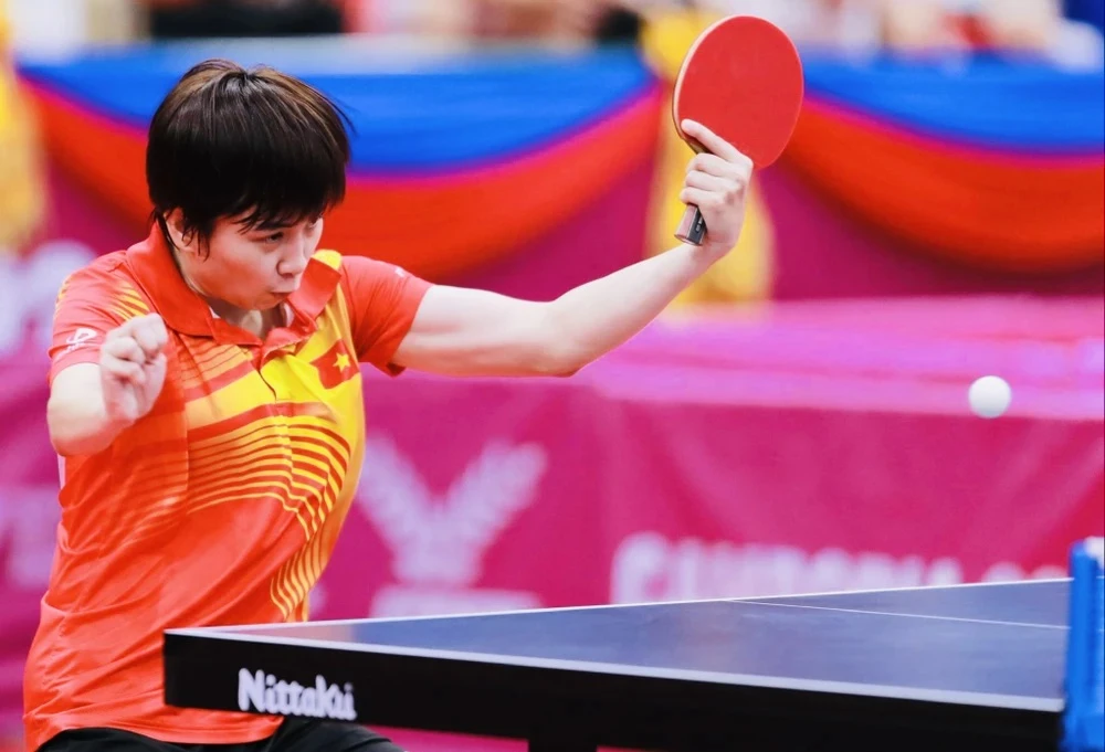 Nguyễn Khoa Diệu Khánh đã vào chung kết giải vòng loại Olympic. Ảnh: DŨNG PHƯƠNG