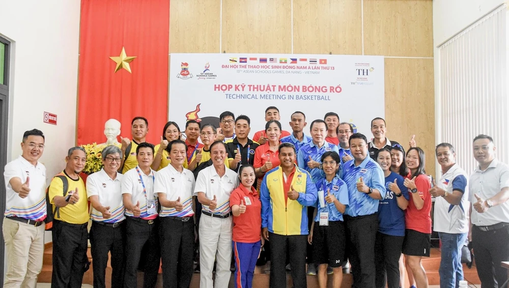 Môn bóng rổ đã bốc thăm tranh tài tại ASG 2024. Ảnh: CỤC TDTT