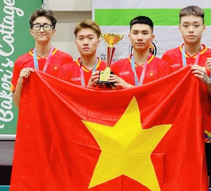 Các tay vợt trẻ của bóng bàn Việt Nam sẽ thi đấu giải lần này. Ảnh: VTTF
