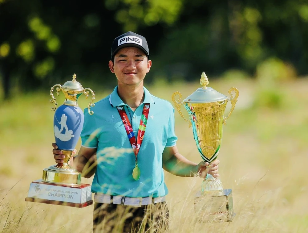 Nguyễn Anh Minh giành ngôi vô địch giải đấu năm nay. Ảnh: VGA