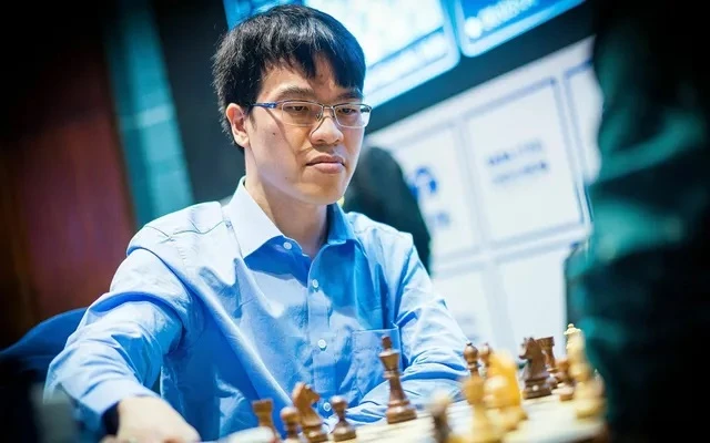 Lê Quang Liêm cùng đội cờ Việt Nam sẽ tranh tài giải Olympiad 2024 tại Hungary. Ảnh: CHESS