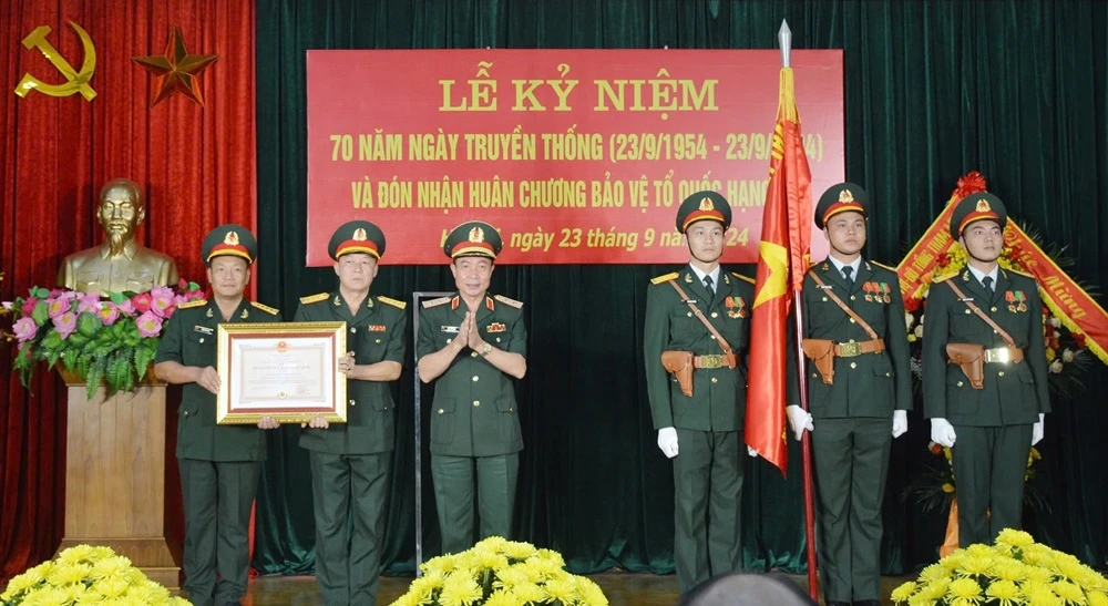 Trung tâm TDTT Quân đội kỷ niệm 70 năm ngày thành lập. Ảnh: HỮU LÊ