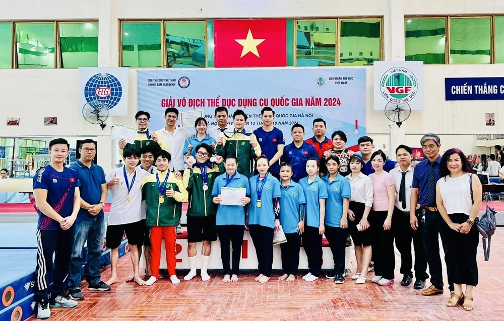 Đội TDDC TPHCM đã thi đấu xuất sắc ở giải vô địch quốc gia 2024. Ảnh: MINH SANG