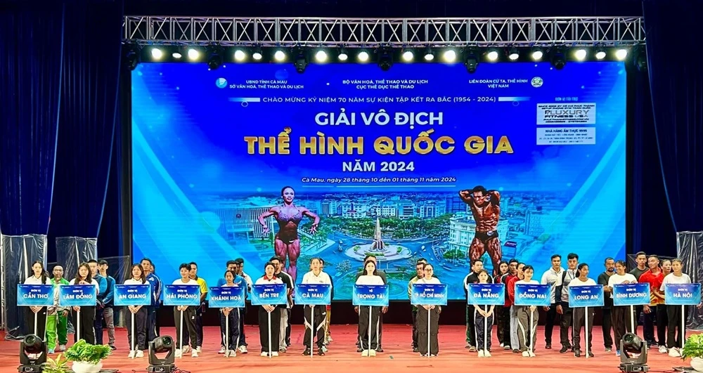 Giải thể hình vô địch quốc gia 2024 là giải có thực hiện lấy mẫu kiểm tra doping. Ảnh: MINH MINH