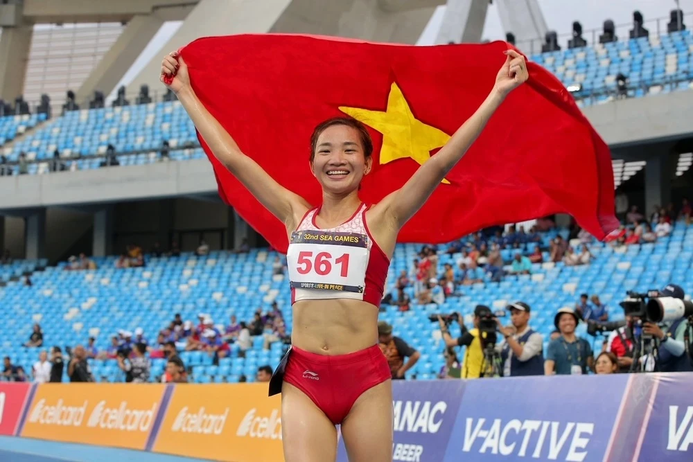 Điền kinh Việt Nam sẽ tập trung để lấy lại thành tích cao hơn trong kỳ SEA Games 33-2025. Ảnh: DŨNG PHƯƠNG