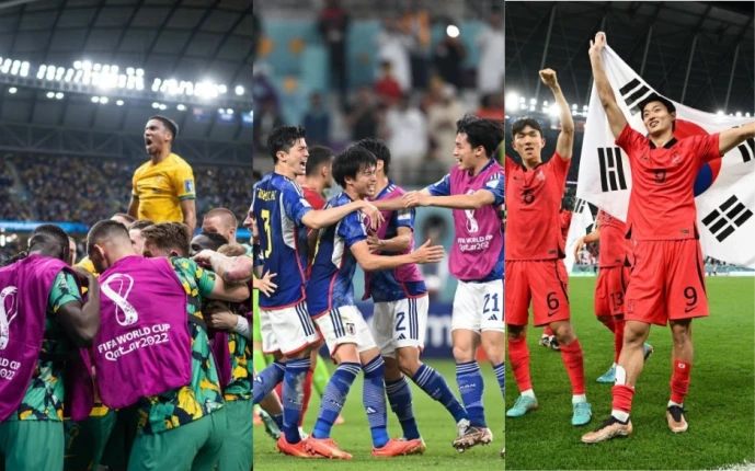 Ba "ông lớn" châu Á vượt qua vòng bảng World Cup 2022
