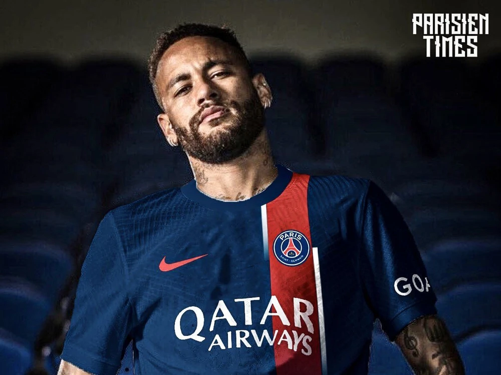 Neymar mặc trang phục mới của PSG