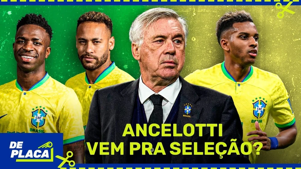 Ancelotti rất được kỳ vọng cho chức HLV đội tuyển Brazil