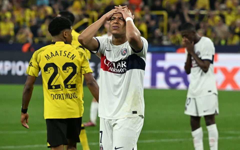 Dortmund phong tỏa hoàn toàn Mbappe vào đêm qua
