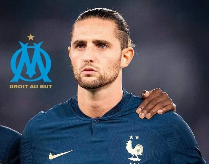 Olympique Marseille chuẩn bị hoàn tất chiêu mộ Adrien Rabiot