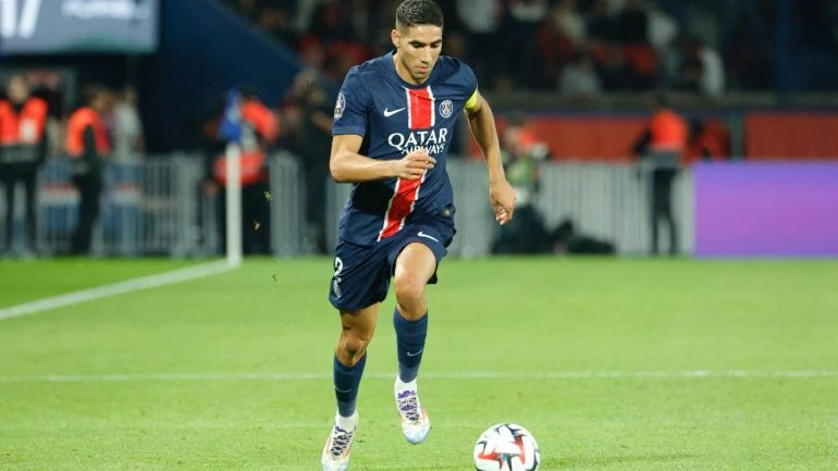 Achraf Hakimi gia hạn với PSG