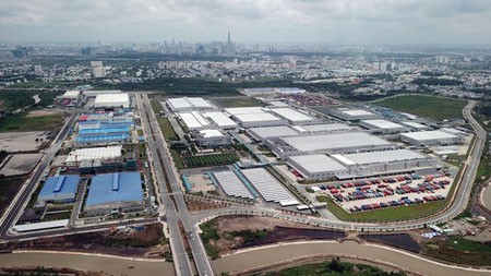 The comprehensive view of the Eastern highly interactive innovative urban area of Thu Duc City. (Photo: SGGP)