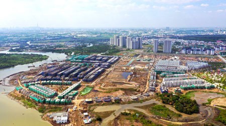 Thu Duc City has 31 key investment projects running in 2021. (Photo: SGGP)