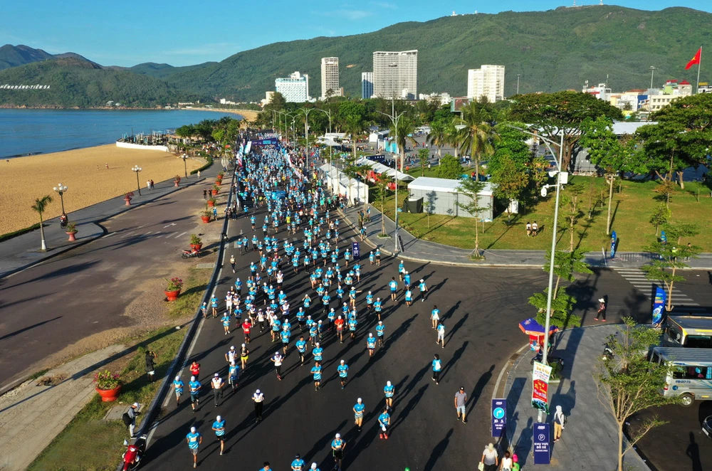 Giải Marathon Quy Nhơn 2020 đặt an toàn đường đua là trên hết. Ảnh: Nhật Anh