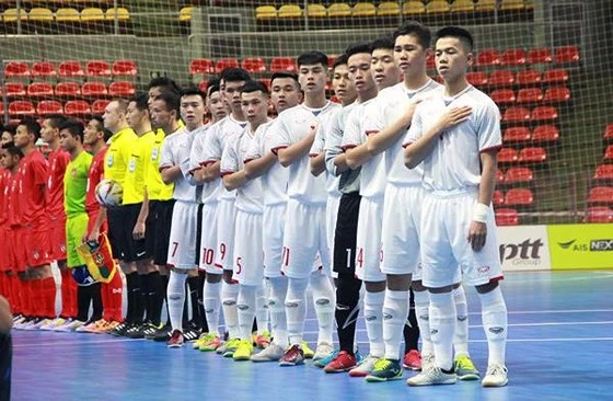 Đội tuyển U20 futsal Việt Nam. Ảnh: Anh Trần