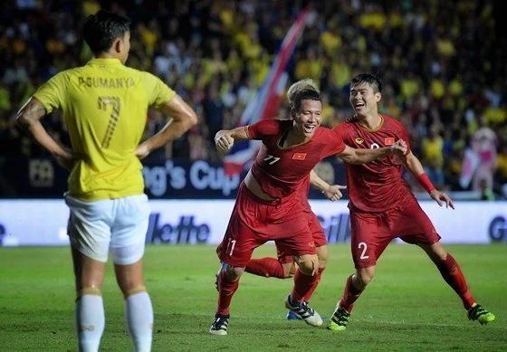 Việt Nam đã vượt qua Thái Lan ở King's Cup 2019. Ảnh: DŨNG PHƯƠNG