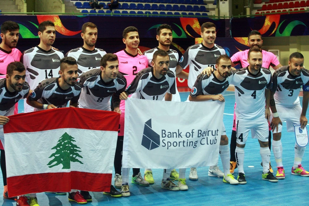 Bank of Beirut, đội futsal số 1 của Lebanon