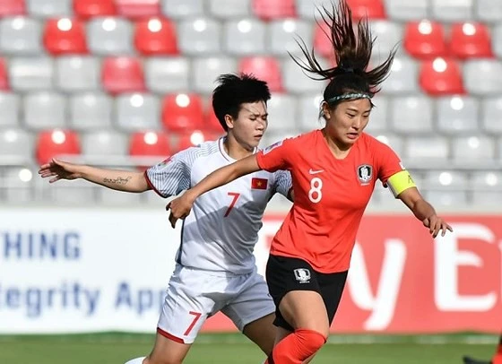 Đội tuyển nữ Việt Nam lên hạng 32 thế giới