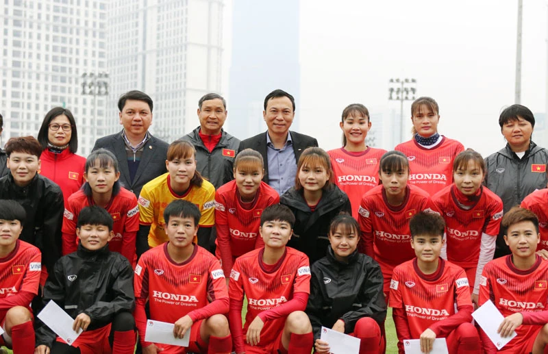 Đội tuyển nữ Việt Nam hướng đến mục tiêu tham dự World Cup 2023