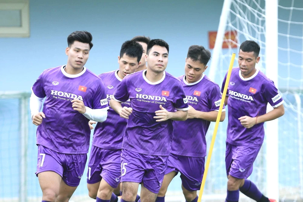 Đội tuyển Việt Nam tích cực chuẩn bị cho trận gặp Saudi Arabia ngày 2-9