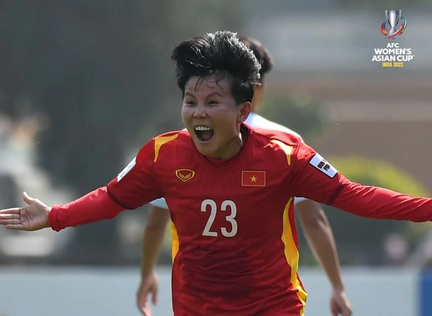 Bích Thùy, tác giả bàn thắng quyết định đưa Việt Nam vào VCK World Cup 2023
