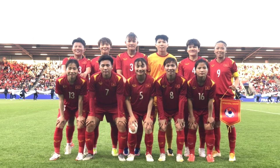 Đội tuyển nữ Việt Nam tụt 1 bậc trên BXH FIFA