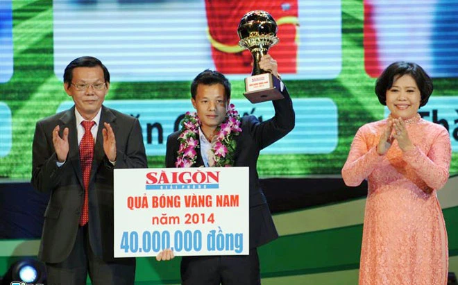 Thành Lương có 4 lần giành danh hiệu Quả bóng vàng Việt Nam