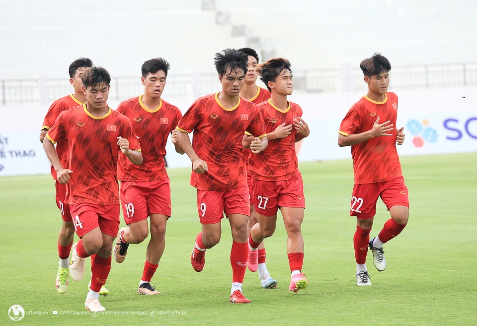 Các cầu thủ U18 Việt Nam có thêm cơ hội nâng cao kinh nghiệm tại giải giao hữu quốc tế U18 Seoul EOU Cup 2023