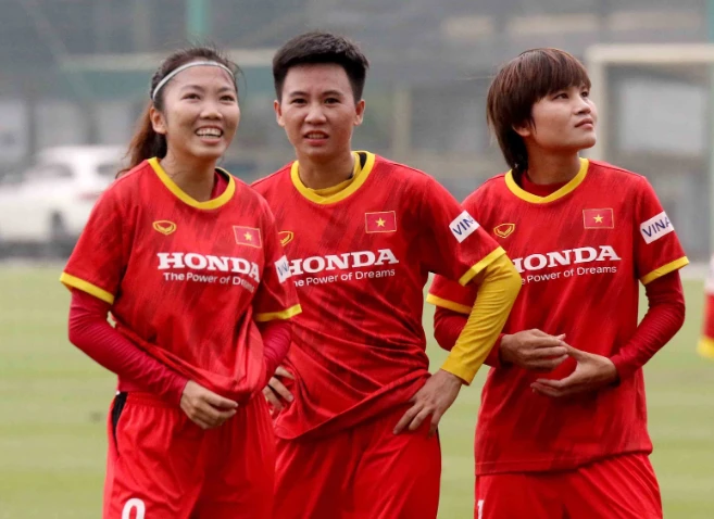 Huỳnh Như là một trong những cầu thủ không thể thiếu ở ĐT nữ Việt Nam ở những giải đấu quan trọng