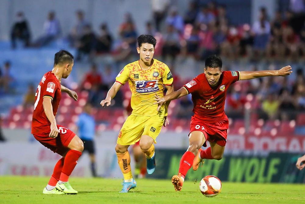 Các cầu thủ Thanh Hóa sẽ gặp vị khách khó chịu là Hà Tĩnh trong trận ra quân V-League 2023/24