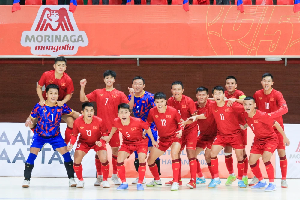 Đội tuyển futsal Việt Nam giành vé tham dự Giải futsal châu Á 2024